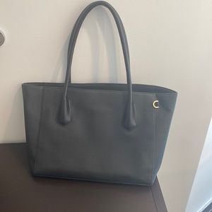 Black Dagne Dover Signature Tote Purse